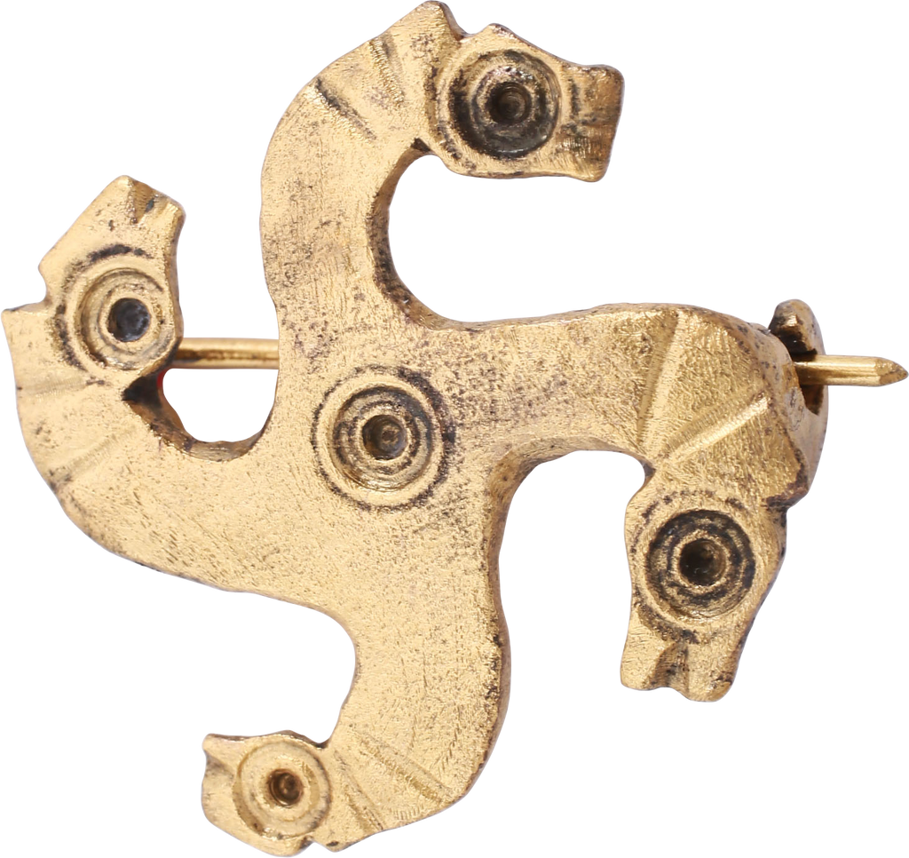 ROMAN HORSE HEAD BROOCH, 2nd-4th CENTURY AD - Fagan Arms