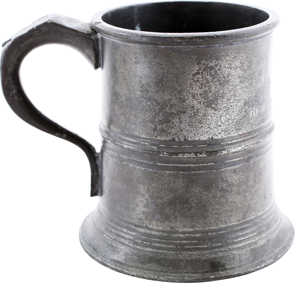 EDWARDIAN PEWTER PUB MUG - The History Gift Store