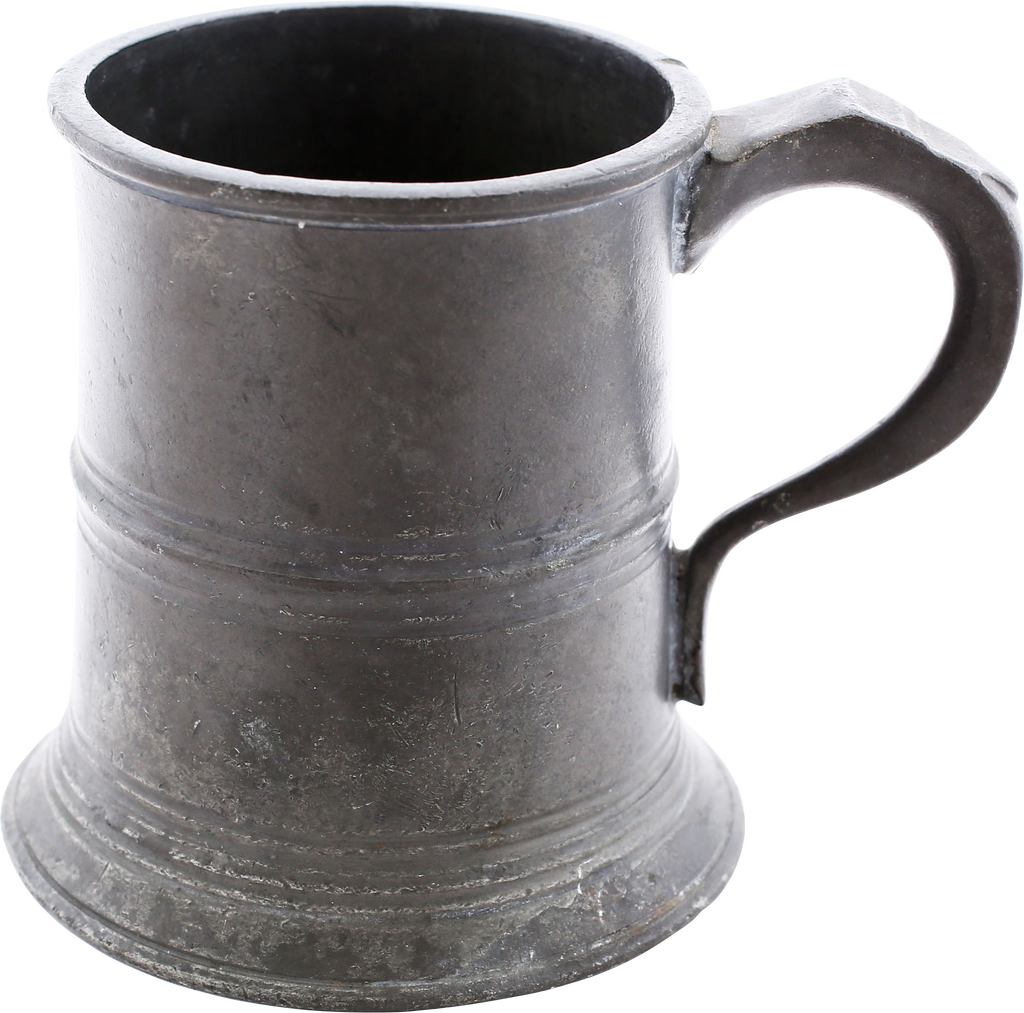 EDWARDIAN PEWTER PUB MUG - The History Gift Store