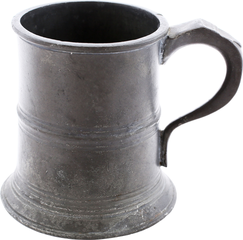 EDWARDIAN PEWTER PUB MUG - The History Gift Store