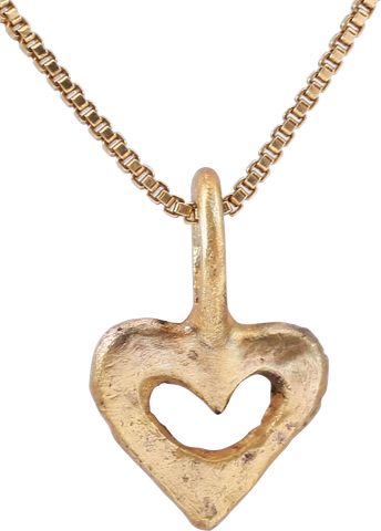 ANCIENT VIKING HEART PENDANT NECKLACE, 866-1067 AD - Fagan Arms