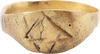 MEDIEVAL SORCERER’S RING C.800-1200 AD, SIZE 9 - The History Gift Store
