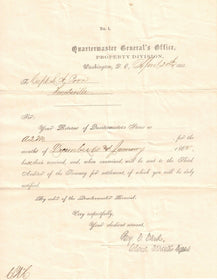 CIVIL WAR DOCUMENT - The History Gift Store