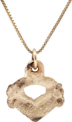 SCANDINAVIAN HEART PENDANT NECKLACE, 11TH-12TH CENTURY AD - The History Gift Store