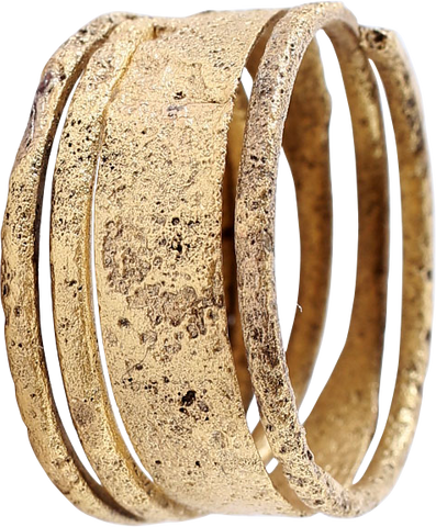 VIKING COIL RING, 10TH-11TH CENTURY AD, SIZE 8 3/4 - The History Gift Store