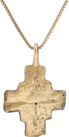 CHARMING EUROPEAN PILGRIM'S OR CRUSADER’S CROSS NECKLACE - The History Gift Store