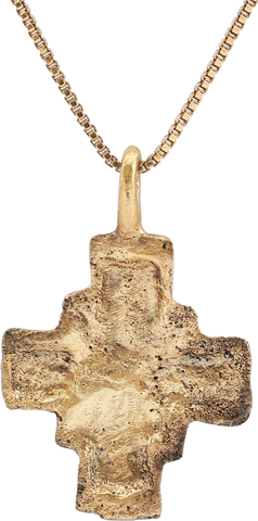 CHARMING EUROPEAN PILGRIM'S OR CRUSADER’S CROSS NECKLACE - The History Gift Store