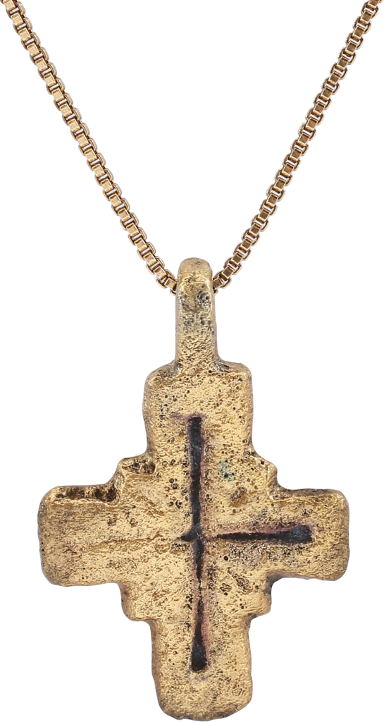 MEDIEVAL EUROPEAN PILGRIM’S CROSS NECKLACE, 8th-12th CENTURY - The History Gift Store