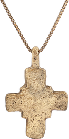 MEDIEVAL EUROPEAN PILGRIM’S CROSS NECKLACE, 8th-12th CENTURY - The History Gift Store