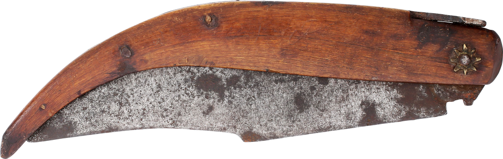 SPANISH FOLDING KNIFE, NAVAJA, 19TH CENTURY - The History Gift Store