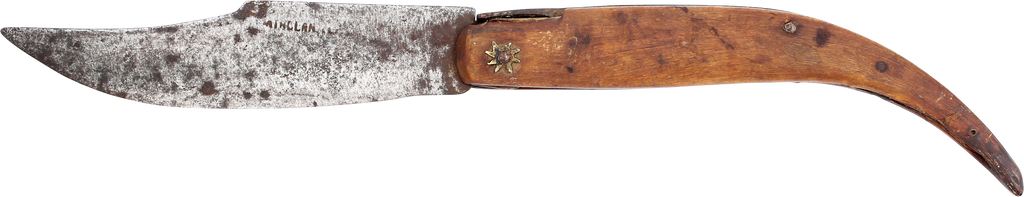 SPANISH FOLDING KNIFE, NAVAJA, 19TH CENTURY - Fagan Arms
