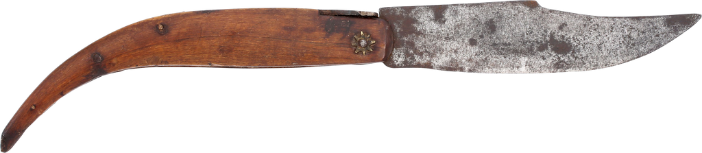 SPANISH FOLDING KNIFE, NAVAJA, 19TH CENTURY - Fagan Arms