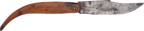 SPANISH FOLDING KNIFE, NAVAJA, 19TH CENTURY - Fagan Arms