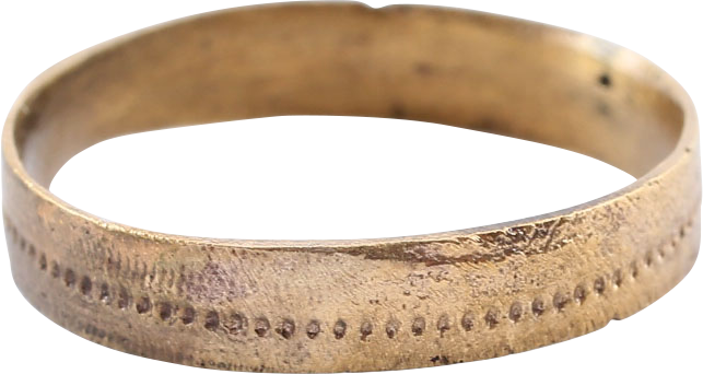 ANCIENT VIKING WEDDING RING, SIZE 7 - Fagan Arms