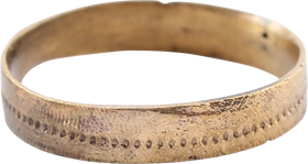 ANCIENT VIKING WEDDING RING, SIZE 7 - Fagan Arms