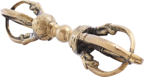 LARGE TIBETAN VAJRA, 18th-19th CENTURY - The History Gift Store