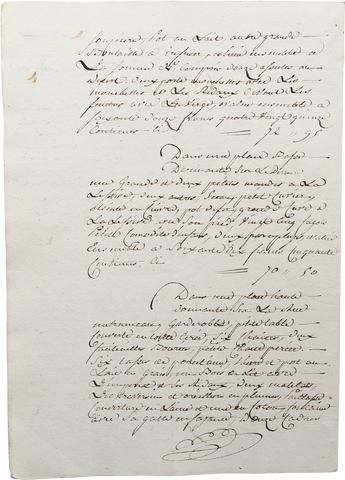 NAPOLEONIC FRENCH LEGAL DOCUMENT - The History Gift Store