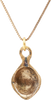ANCIENT ROMAN SHELL PENDANT NECKLACE C.100-350 AD - The History Gift Store