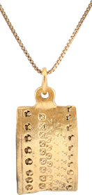 RARE VIKING WARRIOR’S BRACELET PENDANT NECKLACE, 10th-11th CENTURY AD - Fagan Arms