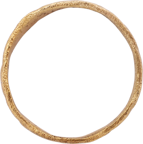 EUROPEAN WOMAN’S WEDDING RING C.1250-1500, SIZE 5 ½ - Fagan Arms