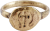 ROMAN CHRISTIAN RING, 2nd-4TH CENTURY AD, SIZE 7 1/2 - The History Gift Store