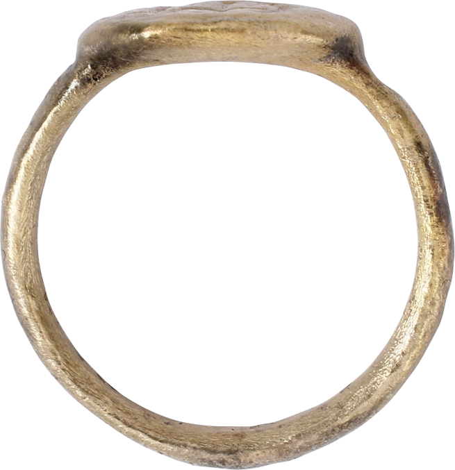 ROMAN CHRISTIAN RING, 2nd-4TH CENTURY AD, SIZE 7 1/2 - The History Gift Store