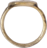 ROMAN CHRISTIAN RING, 2nd-4TH CENTURY AD, SIZE 7 1/2 - The History Gift Store