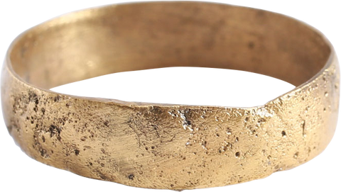 TUDOR ENGLISH WEDDING RING, 16TH CENTURY, SIZE 8 ¼ - Fagan Arms