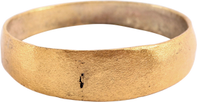 RARE VARIATION VIKING WEDDING RING, 850-1000 AD, SIZE 11 - Fagan Arms