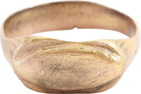 ANCIENT ROMAN/MEDIEVAL EVIL EYE RING, 4TH-8TH CENTURY AD, SIZE 10 - Fagan Arms