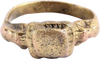 BYZANTINE MEDIEVAL EUROPEAN RING C.800-1000 AD, SIZE 7 - Fagan Arms