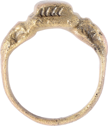 BYZANTINE MEDIEVAL EUROPEAN RING C.800-1000 AD, SIZE 7 - Fagan Arms