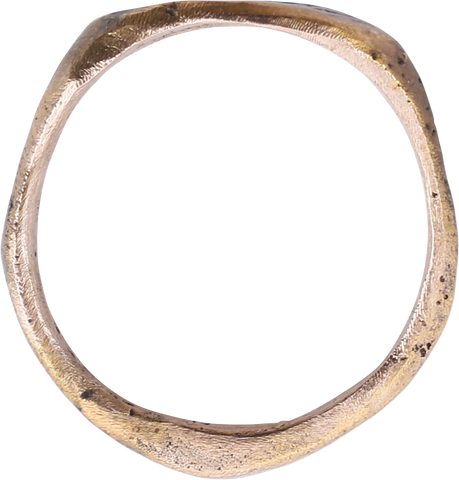 ROMAN SIGNET RING, 2ND-5TH CENTURY AD, SIZE 3 1/4 - Fagan Arms