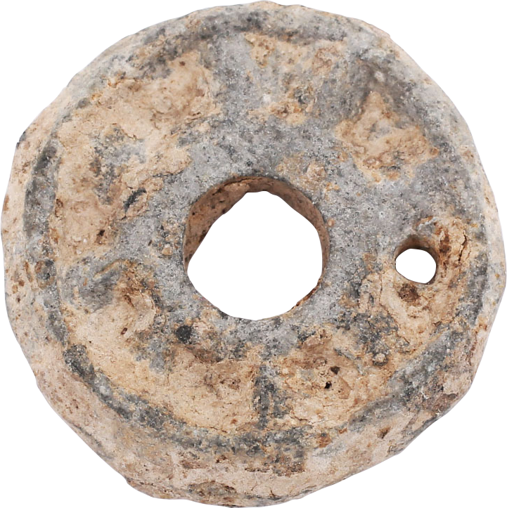 ROMAN MYSTICAL SPINDLE WHORL 1ST-3RD CENTURY AD - The History Gift Store