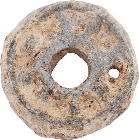 ROMAN MYSTICAL SPINDLE WHORL 1ST-3RD CENTURY AD - The History Gift Store