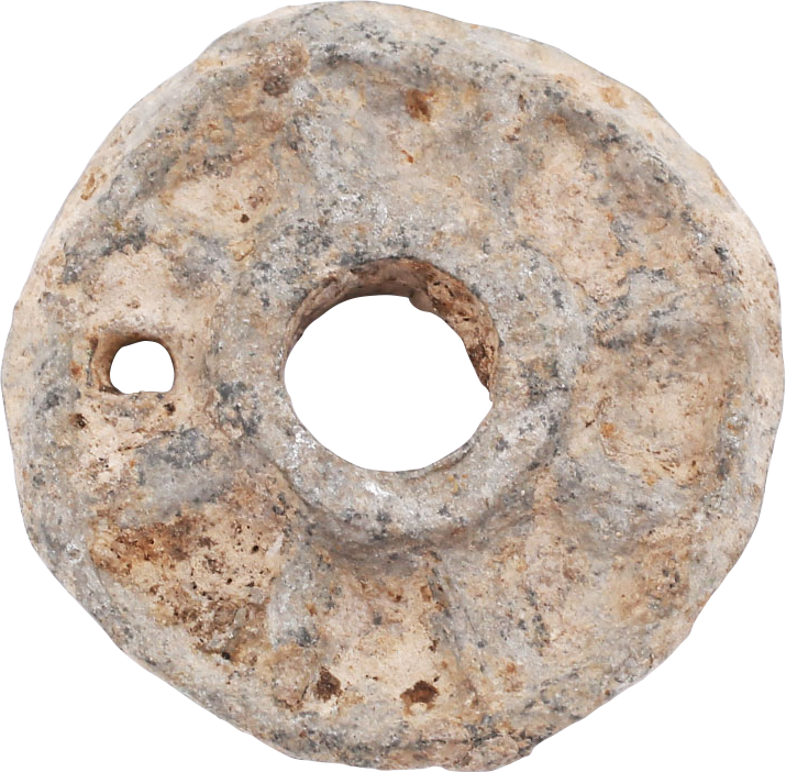 ROMAN MYSTICAL SPINDLE WHORL 1ST-3RD CENTURY AD - The History Gift Store