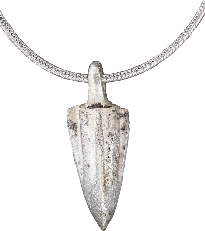 ROMAN ARROWHEAD PENDANT NECKLACE, C.100 BC - The History Gift Store