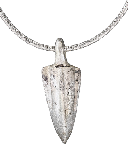 ROMAN ARROWHEAD PENDANT NECKLACE, C.100 BC - The History Gift Store