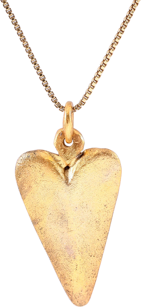 MEDIEVAL WOMAN’S HEART PENDANT NECKLACE, C.1220-1500 AD - The History Gift Store