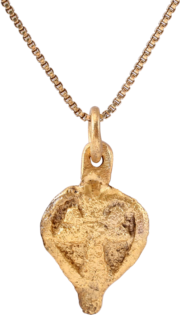 VIKING HEART AMULET NECKLACE C.900-1050 AD - Fagan Arms