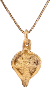 VIKING HEART AMULET NECKLACE C.900-1050 AD - Fagan Arms