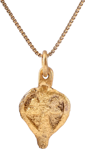 VIKING HEART AMULET NECKLACE C.900-1050 AD - Fagan Arms