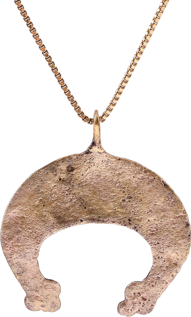 SUPERB VIKING LUNAR PENDANT NECKLACE, 10TH-11TH CENTURY AD - The History Gift Store