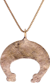 SUPERB VIKING LUNAR PENDANT NECKLACE, 10TH-11TH CENTURY AD - The History Gift Store