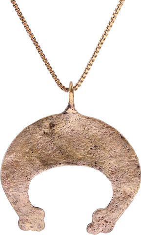 SUPERB VIKING LUNAR PENDANT NECKLACE, 10TH-11TH CENTURY AD - The History Gift Store