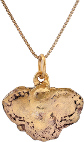 ANCIENT VIKING HEART PENDANT NECKLACE, C.850-1050 AD - The History Gift Store