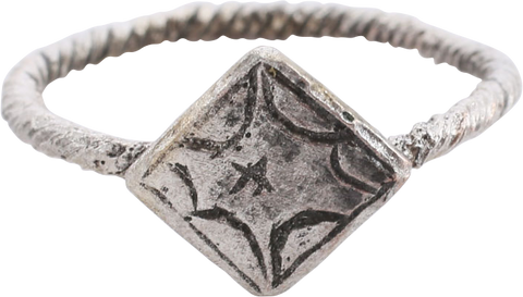 ENGLISH WEDDING RING C.1500-1600, SIZE 8 ¾ - Fagan Arms