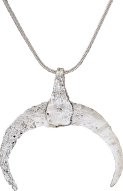 VIKING LUNAR PENDANT NECKLACE, 800-1050 AD - The History Gift Store
