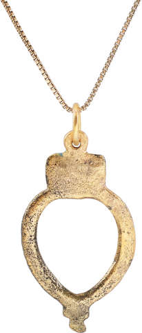 ENGLISH HEART PENDANT NECKLACE C.1100-1400 AD - Fagan Arms
