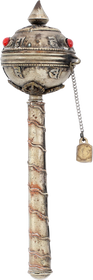 RARE VARIATION TIBETAN PRAYER WHEEL - Fagan Arms